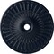 Ekena Millwork Galveston Ceiling Medallion (Canopies up to 4 3/4"), 36 5/8"OD x 3 5/8"ID x 2 3/8"P, Midnight Dream CM36GLMDF - alternate 1